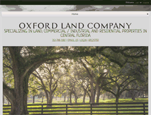 Tablet Screenshot of oxfordland.com